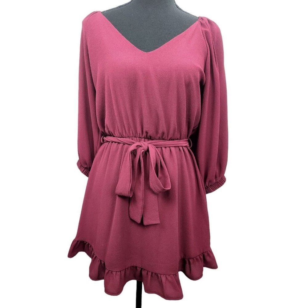 VICI Tyche V Neck Mini Dress
